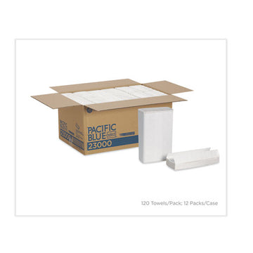Georgia Pacific® Professional Pacific Blue Select C-fold Paper Towels, 10 1-10 X 13 1-5,white,120-pk,12 Pk-ct freeshipping - TVN Wholesale